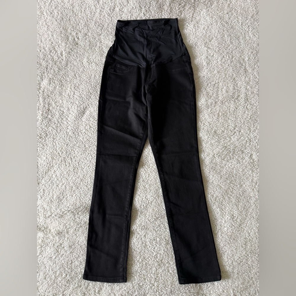 Parasuco Women's Maternity Jeans Black Size Medium New